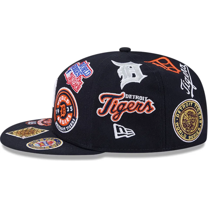 marineblaue-angepasste-59fifty-all-over-flat-cap-der-detroit-tigers-mlb-von-new-era