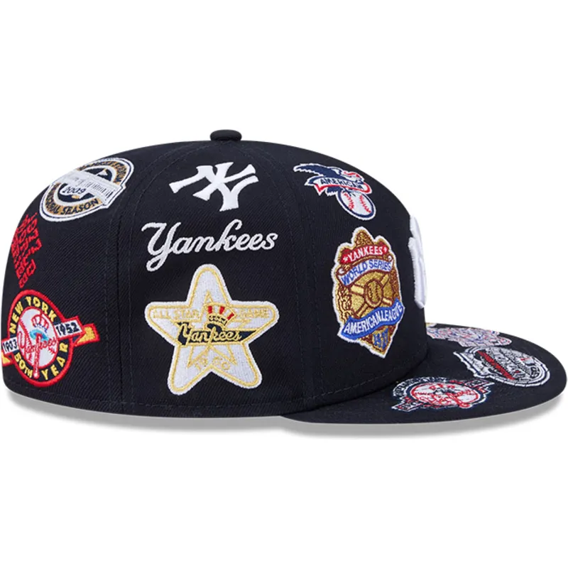 marineblaue-angepasste-59fifty-flat-cap-mit-all-over-logos-der-new-york-yankees-mlb-von-new-era