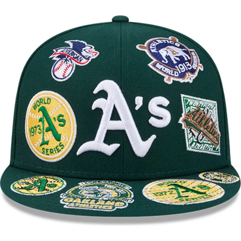 zielona-dopasowana-czapka-z-daszkiem-59fifty-all-over-oakland-athletics-mlb-new-era
