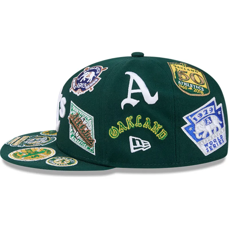 zielona-dopasowana-czapka-z-daszkiem-59fifty-all-over-oakland-athletics-mlb-new-era