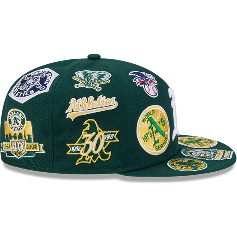 gron-platt-keps-justerad-59fifty-all-over-oakland-athletics-mlb-fran-new-era