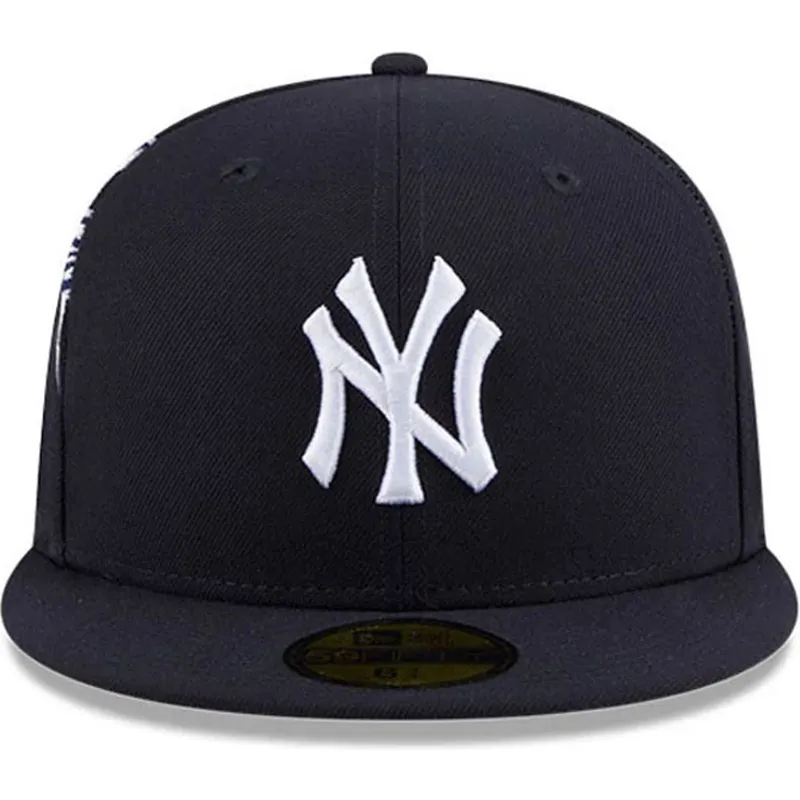 gorra-plana-azul-marino-ajustada-59fifty-hidden-hit-de-new-york-yankees-mlb-de-new-era