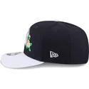 casquette-courbee-bleue-marine-snapback-9seventy-stretch-snap-flower-new-york-yankees-mlb-new-era