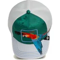 casquette-trucker-verte-perroquet-guapo-honduras-macaw-the-farm-goorin-bros