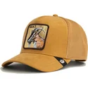 casquette-trucker-marron-chevre-golden-goat-metallic-the-farm-goorin-bros