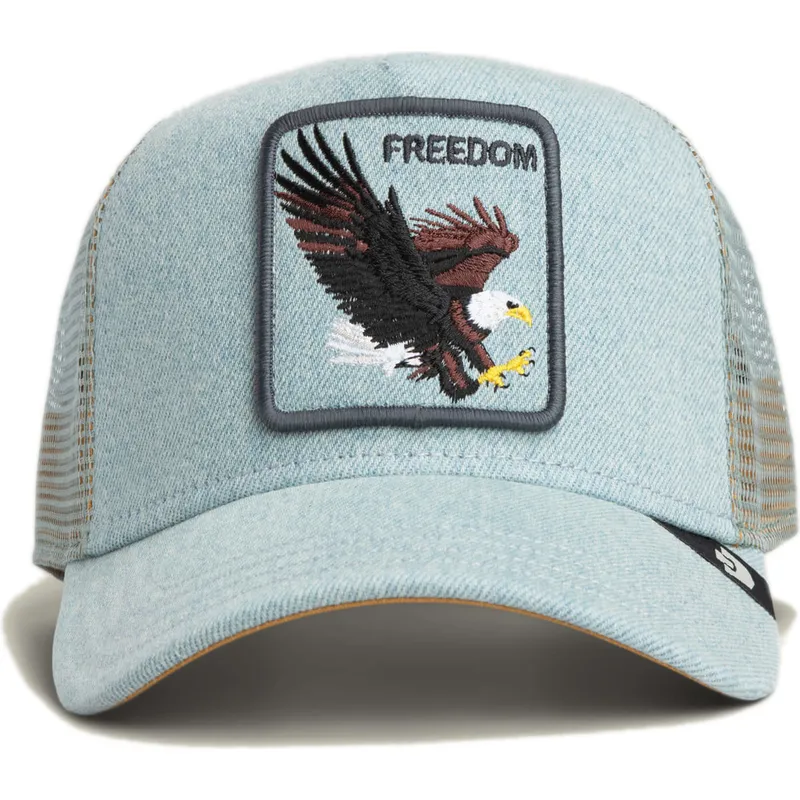 casquette-trucker-bleue-aigle-denim-eagle-the-farm-goorin-bros