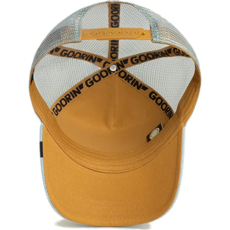 casquette-trucker-bleue-aigle-denim-eagle-the-farm-goorin-bros