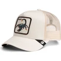 casquette-trucker-beige-deadly-scorpion-the-farm-goorin-bros