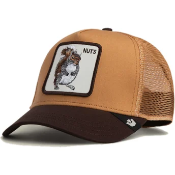 Goorin Bros. Squirrel Nuts The Farm Brown Trucker Hat