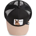 trucker-cap-schwarz-und-beige-deutscher-schaferhund-the-bad-boy-the-farm-von-goorin-bros