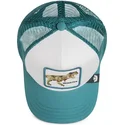 gorra-trucker-verde-para-nino-t-rex-dinosaurio-sea-monster-the-farm-de-goorin-bros