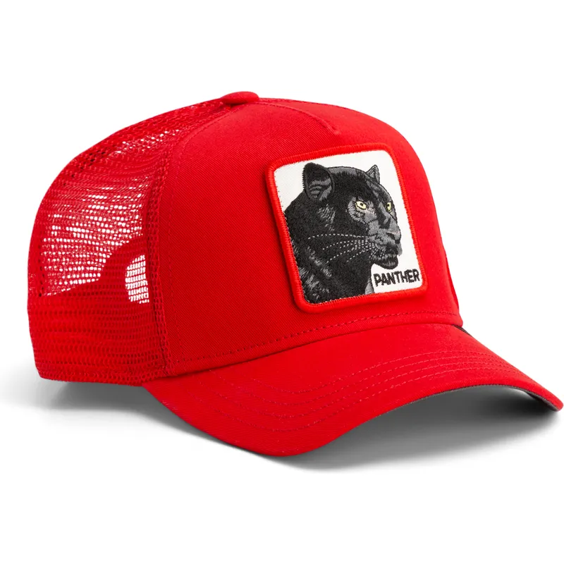 casquette-trucker-rouge-panthere-rush-panther-the-farm-goorin-bros
