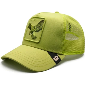 Grüne Trucker-Kappe Adler Cactus Represent The Farm von Goorin Bros.