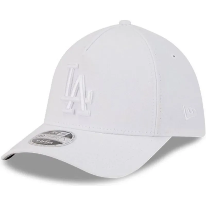 weisse-gebogene-angepasste-39thirty-m-crown-a-frame-kappe-der-los-angeles-dodgers-mlb-von-new-era