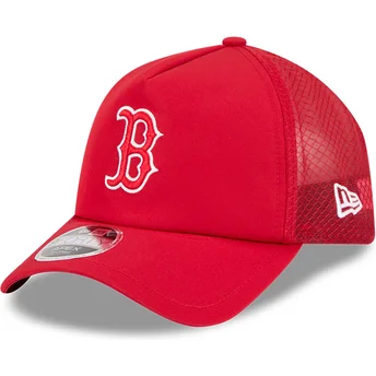 Czapka trucker czerwona 9FORTY APEX BP Boston Red Sox MLB New Era