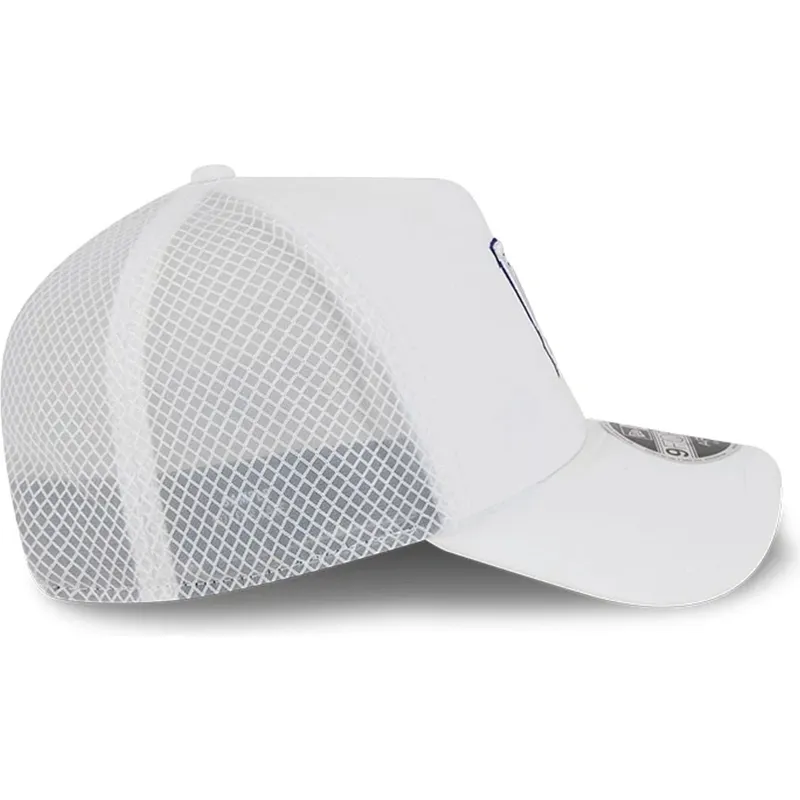 weisse-trucker-kappe-9forty-apex-batting-practice-der-los-angeles-dodgers-mlb-von-new-era