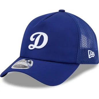 Καπέλο trucker μπλε 9FORTY APEX Batting Practice Logo των Los Angeles Dodgers MLB από New Era
