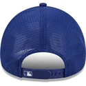 blaue-trucker-kappe-9forty-apex-batting-practice-logo-der-los-angeles-dodgers-mlb-von-new-era