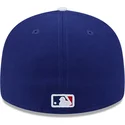 casquette-courbee-bleue-et-blanche-ajustee-59fifty-spring-training-los-angeles-dodgers-mlb-new-era