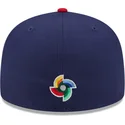 casquette-plate-bleue-marine-ajustee-59fifty-japan-2026-world-baseball-classic-new-era