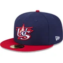 marinbla-och-rod-platt-keps-justerbar-59fifty-usa-2026-world-baseball-classic-fran-new-era