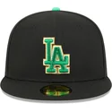 new-era-flat-brim-59fifty-saint-patrick-s-day-los-angeles-dodgers-mlb-black-fitted-cap