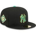 new-era-flat-brim-59fifty-saint-patrick-s-day-new-york-yankees-mlb-black-fitted-cap