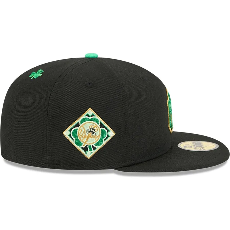 gorra-plana-negra-ajustada-59fifty-saint-patrick-s-day-de-new-york-yankees-mlb-de-new-era