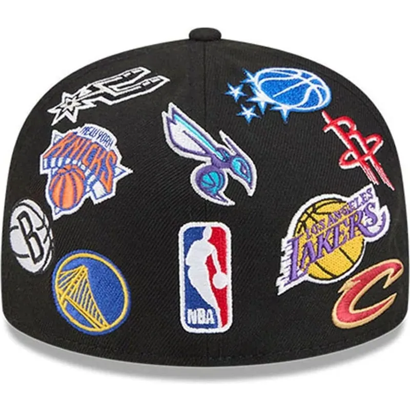 gorra-plana-negra-ajustada-59fifty-all-over-de-nba-de-new-era