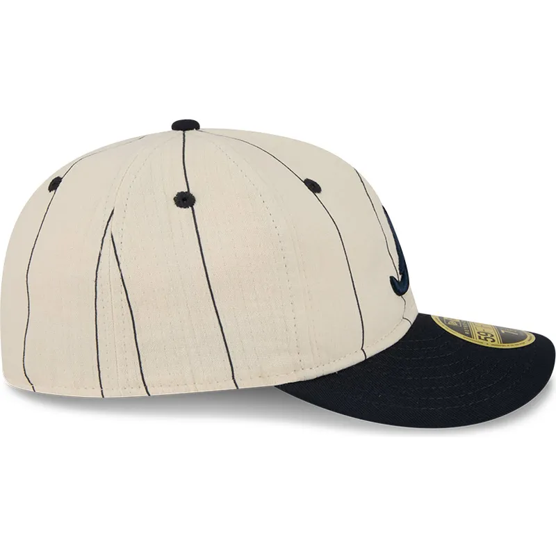 bezowa-dopasowana-czapka-z-zakrzywionym-daszkiem-59fifty-retro-crown-linen-atlanta-braves-mlb-new-era