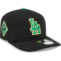 casquette-courbee-noire-snapback-19twenty-saint-patrick-s-day-los-angeles-dodgers-mlb-new-era