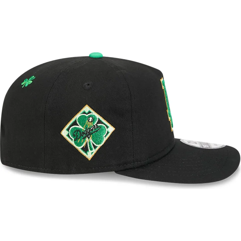 gorra-curva-negra-snapback-19twenty-saint-patrick-s-day-de-los-angeles-dodgers-mlb-de-new-era