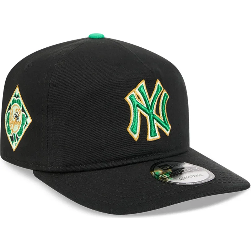 svart-kurvad-snapback-keps-19twenty-saint-patrick-s-day-fran-new-york-yankees-mlb-av-new-era