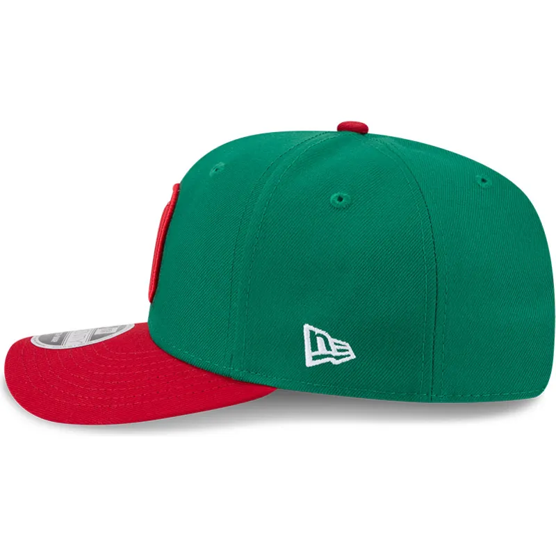 new-era-curved-brim-9seventy-stretch-snap-mexico-2026-world-baseball-classic-green-and-red-snapback-cap