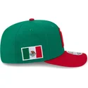 casquette-courbee-verte-et-rouge-snapback-9seventy-stretch-snap-mexico-2026-world-baseball-classic-new-era