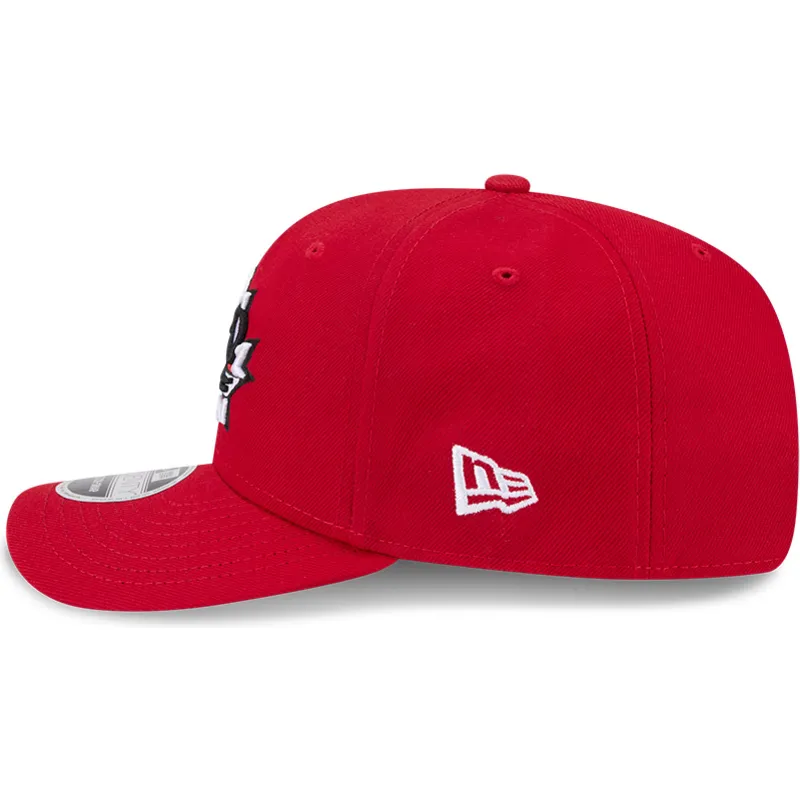 casquette-courbee-rouge-snapback-9seventy-stretch-snap-canada-2026-world-baseball-classic-new-era