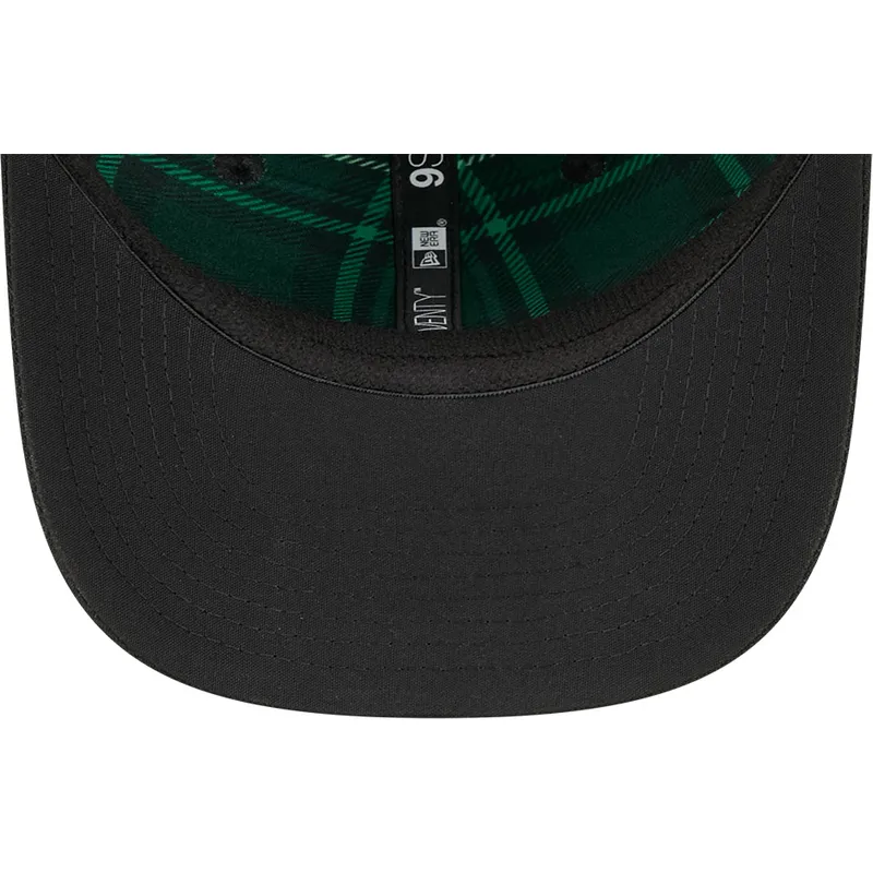 casquette-courbee-noire-snapback-9seventy-stretch-snap-saint-patrick-s-day-los-angeles-dodgers-mlb-new-era