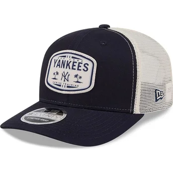 Καπέλο trucker ναυτικό μπλε 9SEVENTY Stretch Snap Patch των New York Yankees MLB της New Era