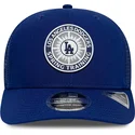 czapka-trucker-niebieska-9seventy-stretch-snap-circle-spring-training-los-angeles-dodgers-mlb-new-era