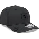 schwarze-gebogene-snapback-kappe-9seventy-stretch-snap-clubhouse-der-los-angeles-dodgers-mlb-von-new-era