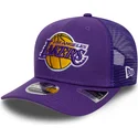 gorra-trucker-violeta-9seventy-stretch-snap-eg-de-los-angeles-lakers-nba-de-new-era