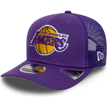 Καπέλο trucker μοβ 9SEVENTY Stretch Snap Eg των Los Angeles Lakers NBA της New Era