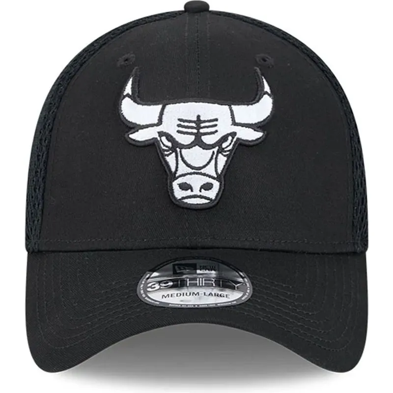 czapka-trucker-czarna-dopasowana-39thirty-evergreen-neo-chicago-bulls-nba-new-era