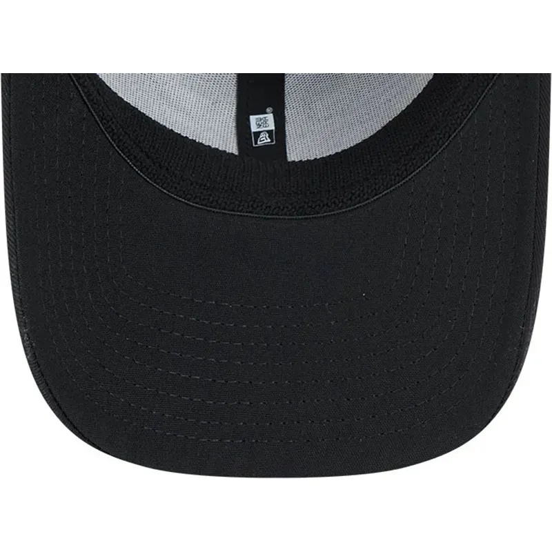 casquette-trucker-noire-ajustee-39thirty-evergreen-neo-chicago-bulls-nba-new-era