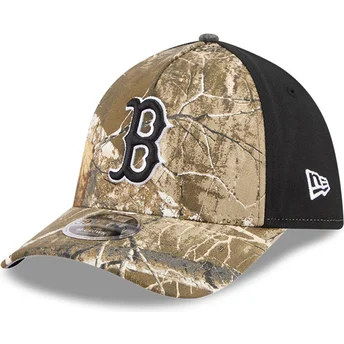 Casquette courbée camouflage ajustée 39THIRTY M-Crown A Frame Realtree Boston Red Sox MLB New Era