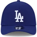 blaue-gebogene-verstellbare-39thirty-m-crown-a-frame-kappe-der-los-angeles-dodgers-mlb-von-new-era