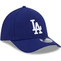 niebieska-dopasowana-czapka-z-zakrzywionym-daszkiem-39thirty-m-crown-a-frame-los-angeles-dodgers-mlb-new-era