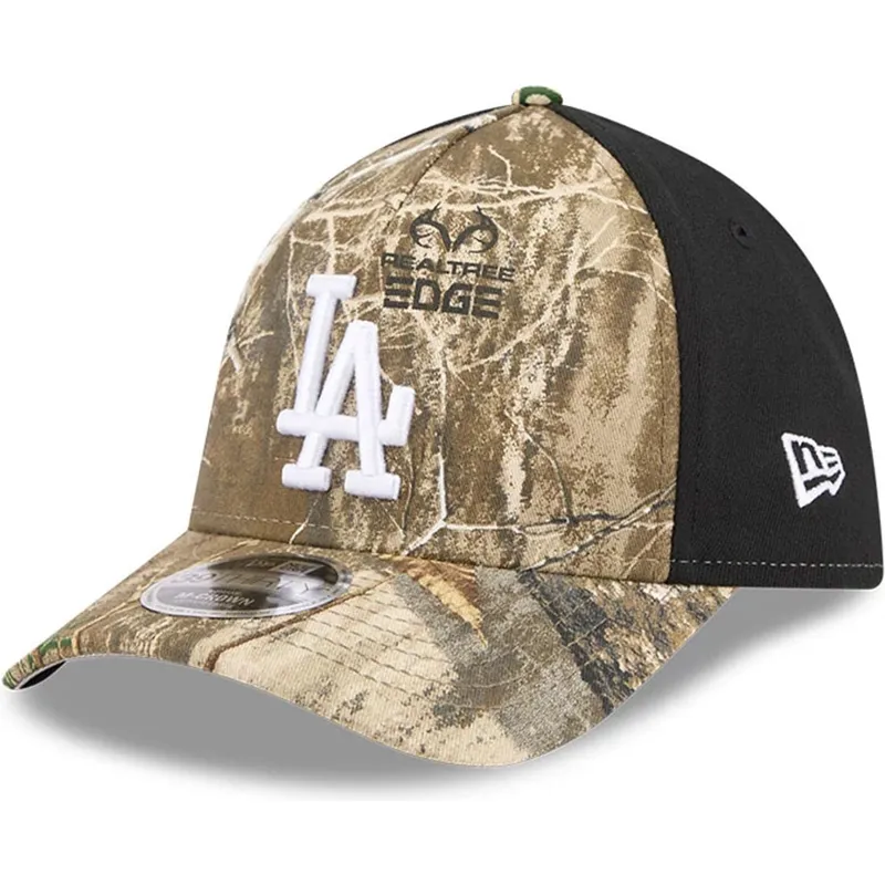 gorra-curva-camuflaje-ajustada-39thirty-m-crown-a-frame-realtree-de-los-angeles-dodgers-mlb-de-new-era