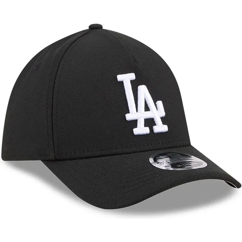 new-era-curved-brim-39thirty-m-crown-a-frame-los-angeles-dodgers-mlb-black-fitted-cap