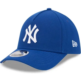 Niebieska dopasowana czapka z zakrzywionym daszkiem 39THIRTY M-Crown A Frame New York Yankees MLB New Era